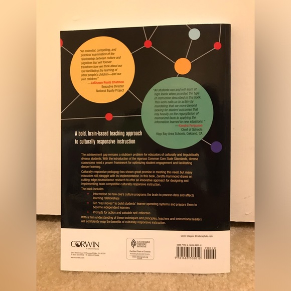 Culturally Responsive Teaching & The Brain by Zaretta L. Hammond - Picture 2 of 2